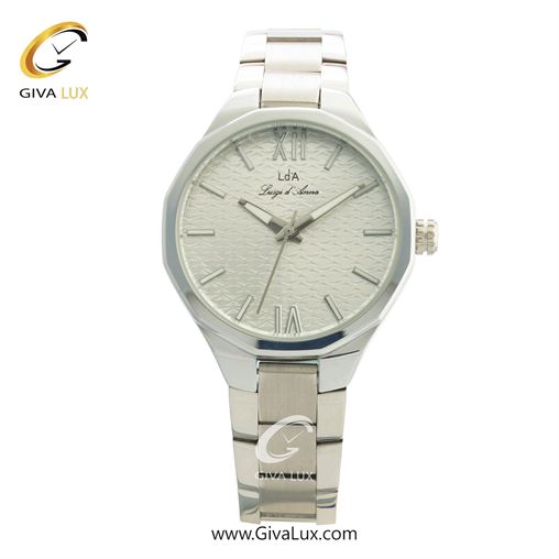 ساعت مچی اورجینال زنانه LdA | لوئیجی د آنا | Luigi d'Ana نقره ای | نقره ای| نقره ای| کد رفرنس 2376